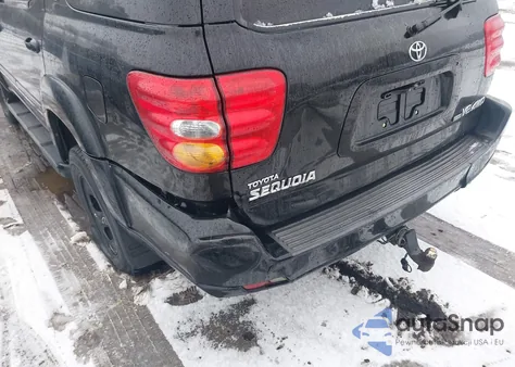 2001 Toyota Sequoia Limited V8 из США, поврежденный, VIN 5TDBT48A11S019577